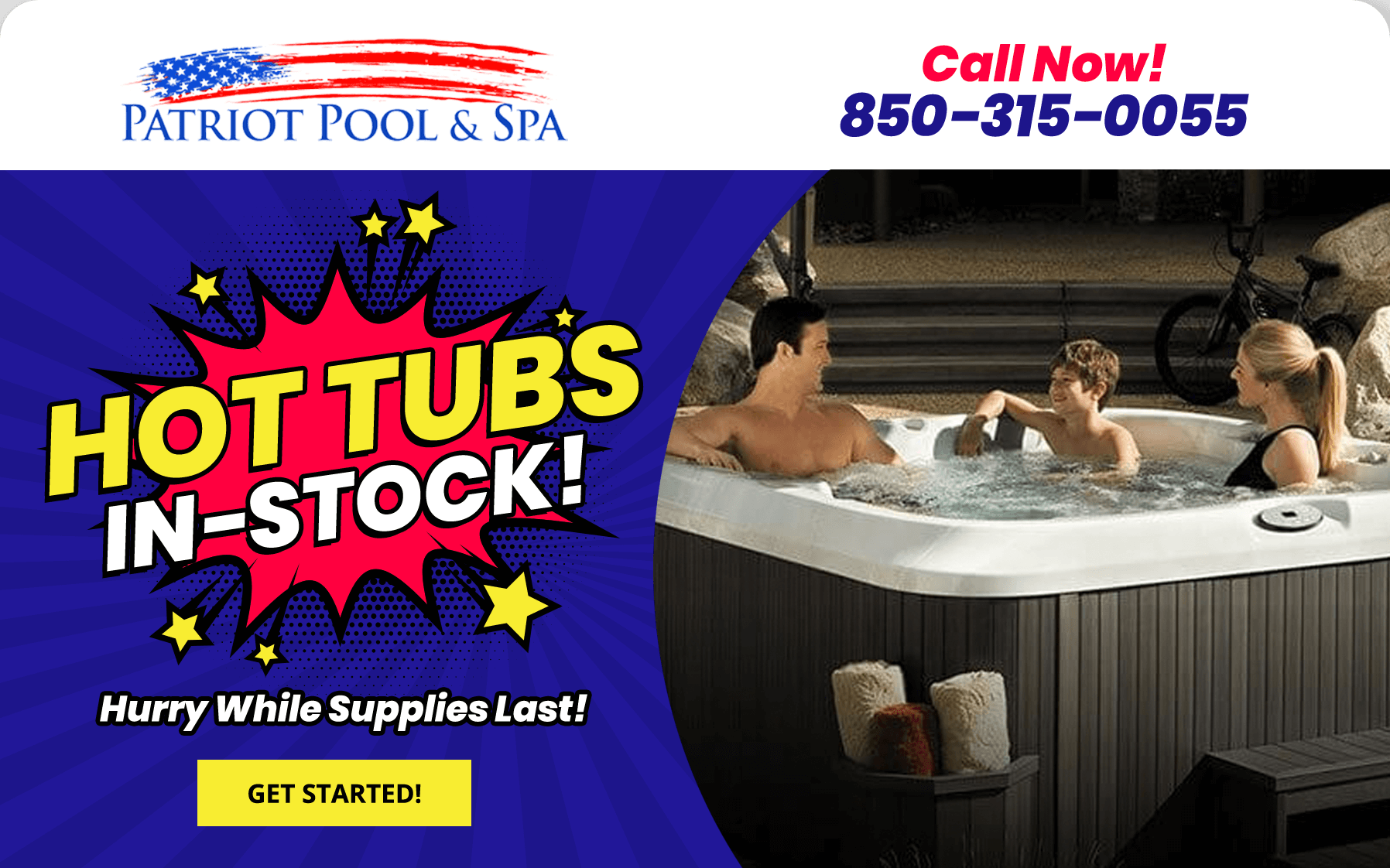 Hot Tubs in Stock